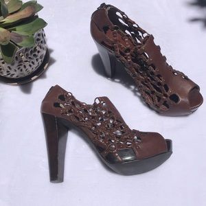 ✨Italian genuine leather Dark Brown gorgeous